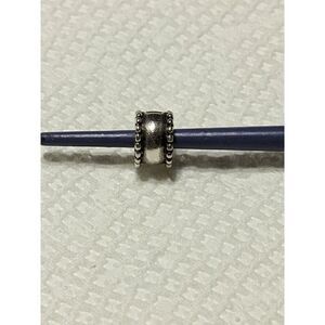 AUTHENTIC PANDORA 925 STERLING SILVER BEVELED CLIP CHARM